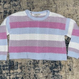 Girls crop sweater